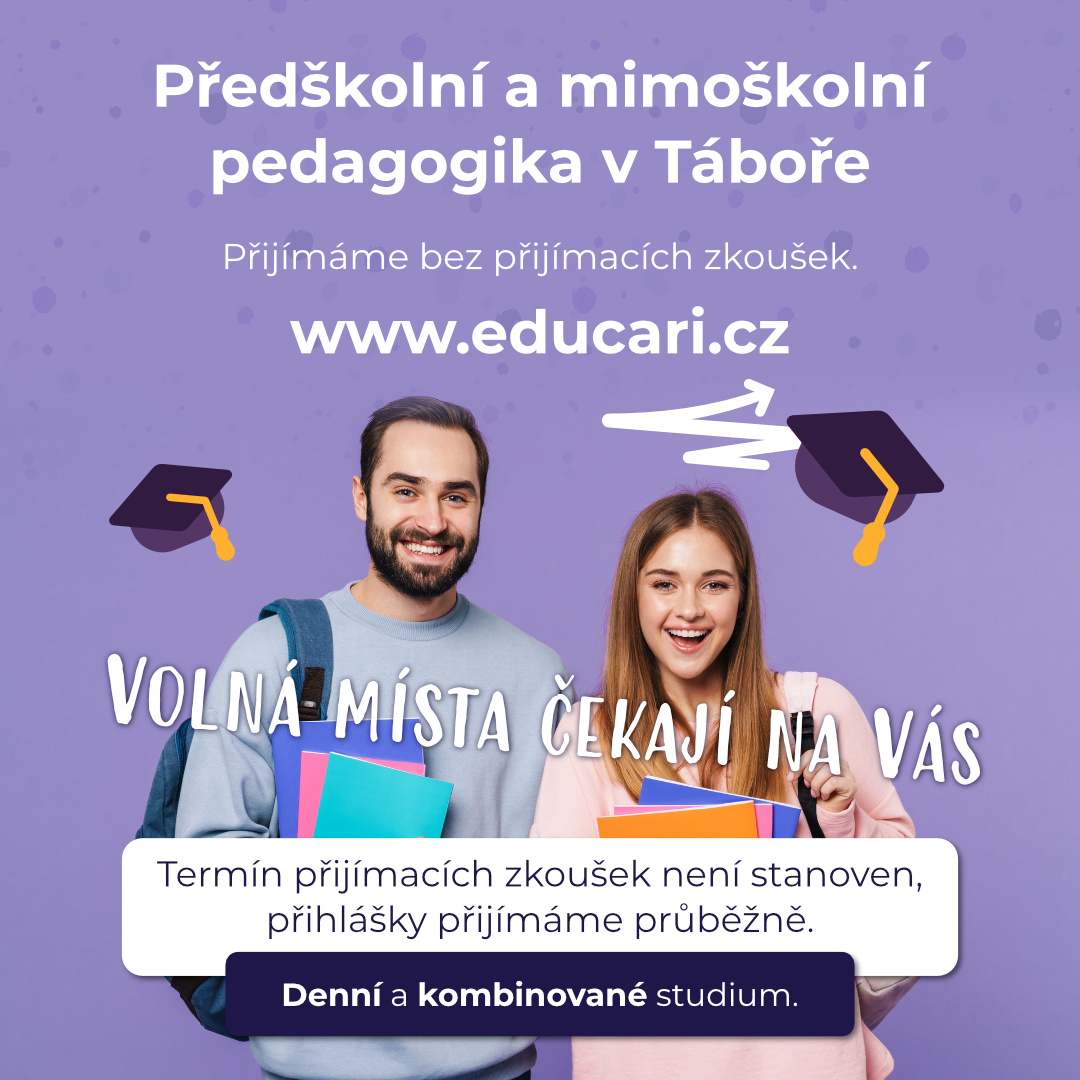 Přihlášky ke studiu na školní rok 2024/2025 přijímáme průběžně